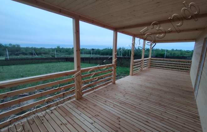 4 Каркасно-щитовой 13х10м, 130 М², Тверская область, Конаковский район, КП Экопарк Завидово. (12)